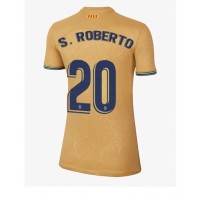 Barcelona Sergi Roberto #20 Fotballklær Bortedrakt Dame 2022-23 Kortermet